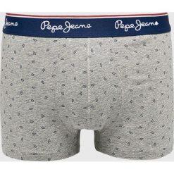 Pepe Jeans - Bokserki Beal (3-pack). Szare bokserki męskie Pepe Jeans, bez wzorów, z elastanu. W wyprzedaży za 99,90 zł.
