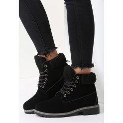 Czarne Traperki Both Sides. Czarne buty zimowe damskie vices. Za 99,99 zł.