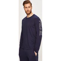 Polo Ralph Lauren - Longsleeve piżamowy. Niebieskie piżamy męskie Polo Ralph Lauren, xxl, z nadrukiem, z bawełny, z długim rękawem. Za 189,90 zł.