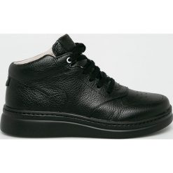 Camper - Buty. Czarne buty sportowe damskie Camper, bez wzorów, ze skóry, sportowe. W wyprzedaży za 399,90 zł.
