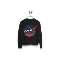 Bluza Nasa Japońska Męska. Szare bluzy męskie Failfake, xxl. Za 170,00 zł.
