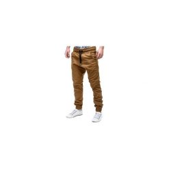Joggery męskie: SPODNIE MĘSKIE JOGGERY P205 – RUDE