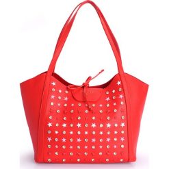 Patrizia Pepe Torebka "Shopper". Torby damskie na zakupy Patrizia Pepe, bez wzorów, ze skóry, bez dodatków. Za 399,00 zł.