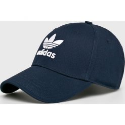 Adidas Originals - Czapka. Niebieskie czapki męskie marki adidas Originals, z bawełny. Za 69,90 zł.