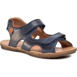 Sandały NATURINO - Sky 0010502430.01.0C02 DD Navy. Niebieskie sandały chłopięce Naturino, ze skóry, bez zapięcia. Za 389,00 zł.