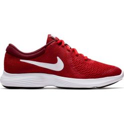 BUTY REVOLUTION 4 (GS). Buty sportowe damskie Nike, bez wzorów, z tkaniny, do biegania, nike revolution. W wyprzedaży za 159,99 zł.