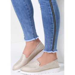 Beżowe Lordsy Move Jagger. Brązowe lordsy damskie marki vices, z materiału. Za 59,99 zł.