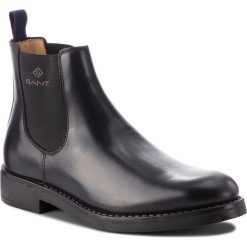 Sztyblety GANT - Oscar 17651904 Black G00. Czarne sztyblety męskie marki GANT, ze skóry. W wyprzedaży za 389,00 zł.