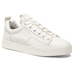 Sneakersy G-STAR RAW - Rackam Core Low D12770-8706-110 White. Białe sneakersy męskie G-Star RAW, na co dzień, bez wzorów, ze skóry ekologicznej, retro, bez zapięcia. Za 649,00 zł.