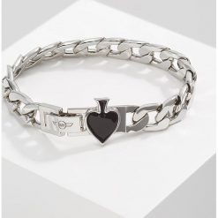 Bransoletki męskie: Rebel Heritage ACE Bransoletka silvercoloured