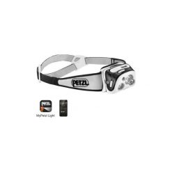 Lampa czołówka turystyczna Reactik +. Szare plecaki męskie PETZL, bez wzorów. Za 299,99 zł.