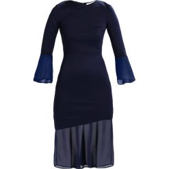 Sukienki: Silver Bloom SILVER BLOOM BODYCON DRESS Sukienka etui navy