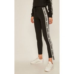 Diadora - Legginsy. Czarne spodnie damskie Diadora, s, z elastanu, z podwyższonym stanem. Za 149,90 zł.