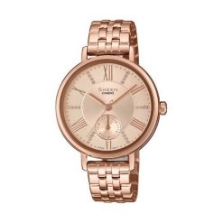Casio Sheen SHE-3066PG-4AUEF - Szybka i bezpieczna dostawa Gratis, szczegóły zobacz w sklepie. Różowe zegarki damskie marki CASIO. Za 674,00 zł.