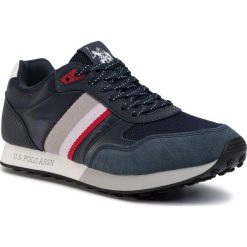 Sneakersy U.S. POLO ASSN. - Julius2 FLASH4088S9/SN2 DKBL. Niebieskie sneakersy męskie U.S. Polo Assn., na co dzień, bez wzorów, z zamszu, eleganckie, bez zapięcia. Za 339,00 zł.