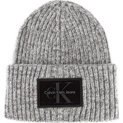 Czapki damskie: Czapka damska CALVIN KLEIN JEANS – J Basic Rib Beanie K60K603356 002