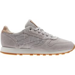 Buty Reebok Classic Leather EBK "Whisper Grey" (BS7952). Szare buty sportowe damskie reebok classic Reebok, z materiału. Za 199,99 zł.