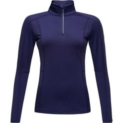 ROSSIGNOL Bluza damska CLASSIQUE 1/2 ZIP dark navy. Niebieskie bluzy damskie Rossignol, bez wzorów, z softshellu, bez rękawów, bez kaptura. Za 270,00 zł.