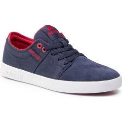 Sneakersy SUPRA - Stacks II 08183-460-M Navy/Rose/White. Niebieskie sneakersy męskie Supra, bez zapięcia. Za 239,00 zł.