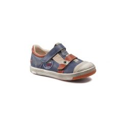 Buty Dziecko GBB SCOTT. Niebieskie trampki chłopięce GBB, bez wzorów, bez zapięcia. Za 244,30 zł.