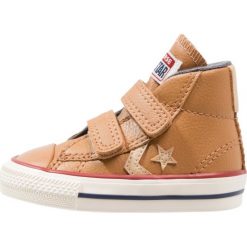 Converse STAR PLAYER EV 2V Tenisówki i Trampki wysokie raw sugar/thunder/light fawn. Brązowe trampki chłopięce Converse, z materiału. W wyprzedaży za 156,75 zł.