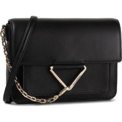 Torebka KARL LAGERFELD - 96KW3035 Black/Gold. Czarne listonoszki damskie KARL LAGERFELD, bez wzorów, ze skóry, wizytowe, na ramię, bez dodatków. Za 1399,00 zł.