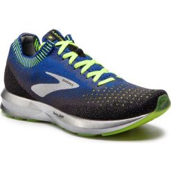 Buty BROOKS - Levitate 2 110290 1D 069 Black/Blue/Nightlife. Niebieskie buty sportowe męskie Brooks, z tworzywa sztucznego, bez zapięcia, do biegania. W wyprzedaży za 419,00 zł.