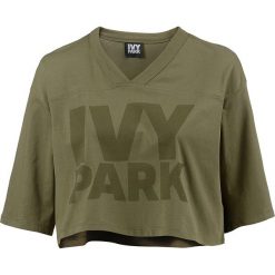 Koszulka w kolorze khaki. Brązowe koszulki damskie Street & Sports Wear, s, z nadrukiem, z bawełny, bez kołnierzyka. W wyprzedaży za 55,95 zł.