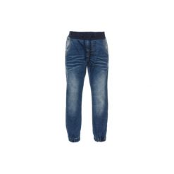 Name it Boys Spodnie Jeans Benji medium blue denim. Niebieskie spodnie niemowlęce marki Name it, z bawełny. Za 104,99 zł.