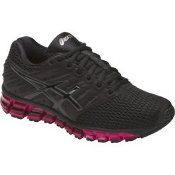 Asics Gel-Quantum 180 2 T6G7N-9090. Czarne buty sportowe damskie Asics, bez wzorów, z tkaniny, do biegania. W wyprzedaży za 499,99 zł.