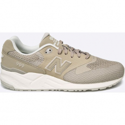 New Balance - Buty. Zielone buty sportowe męskie marki New Balance, z materiału. W wyprzedaży za 249,90 zł.