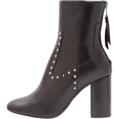 Botki damskie: AllSaints IVY Botki na obcasie black