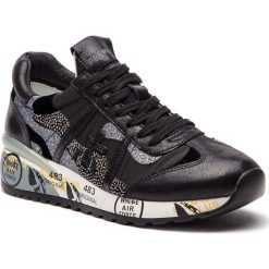Sneakersy PREMIATA - Roxane 3310 Czarny. Czarne półbuty damskie marki Premiata, bez wzorów, ze skóry, bez obcasa, na płaskiej podeszwie, bez zapięcia. W wyprzedaży za 759,00 zł.