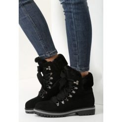 Czarne Traperki Fields Forever. Czarne buty zimowe damskie vices. Za 119,99 zł.