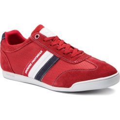Sneakersy DOCKERS - 28PE021-201705 Red/White. Czerwone sneakersy męskie marki DOCKERS, na co dzień, bez wzorów, ze skóry, klasyczne, bez zapięcia. Za 279,00 zł.