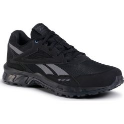 Buty Reebok - Ridgerider 5.0 FU8528 Black/Cdgry7/Horblu. Czarne buty sportowe męskie Reebok, ze skóry ekologicznej, bez zapięcia, do biegania. Za 199,00 zł.