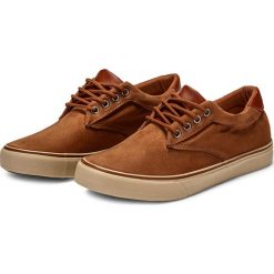 BUTY MĘSKIE TRAMPKI T223 - RUDE. Brązowe tenisówki męskie Inny, z materiału. Za 59,00 zł.