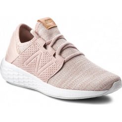 Buty NEW BALANCE - WCRUZKC2 Różowy. Różowe buty damskie do biegania marki New Balance, ze skóry. W wyprzedaży za 259,00 zł.