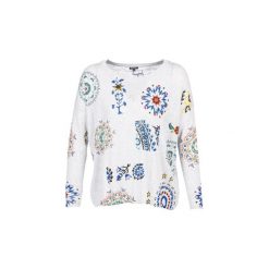 Swetry Desigual UPPER. Szare swetry damskie Desigual, s, bez wzorów, bez rękawów, bez kaptura. Za 349,00 zł.