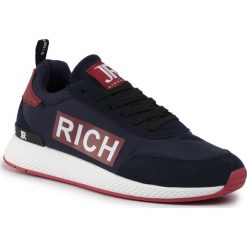 Sneakersy JOHN RICHMOND - 210 A Blu. Niebieskie sneakersy męskie John Richmond, bez zapięcia. W wyprzedaży za 539,00 zł.