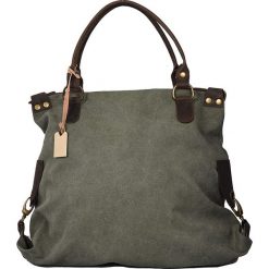 Torebki klasyczne damskie: Torebka „Gioy” w kolorze khaki – 21 x 28 x 7 cm