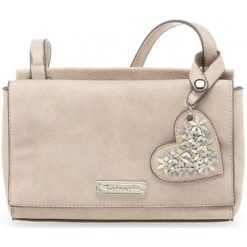 Tamaris torebka crossbody damska, różowa. Różowe torebki klasyczne damskie Tamaris, bez wzorów, bez dodatków. Za 235,00 zł.