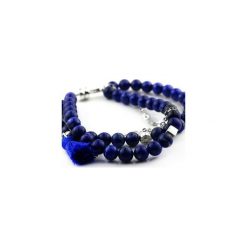 Bransoletki damskie: Bransoletka Lapis Lazuli srebro