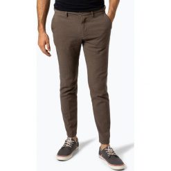Drykorn - Spodnie męskie – Mad, brązowy. Pomarańczowe spodnie męskie DRYKORN, m, bez wzorów, z bawełny, klasyczne. Za 499,95 zł.
