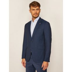 Marynarka Tommy Hilfiger Tailored Macro Separate TT0TT07506. Niebieskie marynarki męskie Tommy Hilfiger Tailored, m, bez wzorów, biznesowe. Za 1499,00 zł.