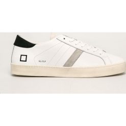 D.A.T.E. - Buty skórzane Hill Low Calf. Białe sneakersy męskie D.A.T.E., ze skóry, na sznurówki. W wyprzedaży za 539,90 zł.