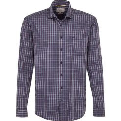 Koszula "Jean" - Regular fit - w kolorze granatowym. Niebieskie koszule męskie Camel Active, m, w kratkę, z bawełny, z włoskim kołnierzykiem, bez rękawów. W wyprzedaży za 87,95 zł.