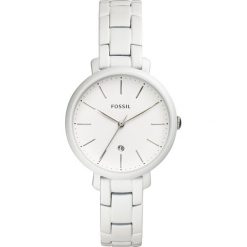 Zegarek FOSSIL - Jacqueline ES4397 White/White. Białe zegarki damskie Fossil. Za 769,00 zł.