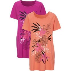 Cellbes Dżersejowa tunika w kwiaty 2 Pack czerwonoróżowy pomarańczowy female czerwony/różowy/pomarańczowy 58/60. Różowe tuniki damskie Cellbes, do pracy, m, w kwiaty, z dżerseju, biznesowe, bez kołnierzyka, bez rękawów. Za 139,00 zł.