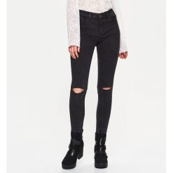 Boyfriendy damskie: Jeansy high waist – Czarny